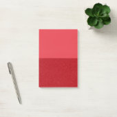 Custom Tomato Red Split Sticky Notes ポストイット (オフィス)