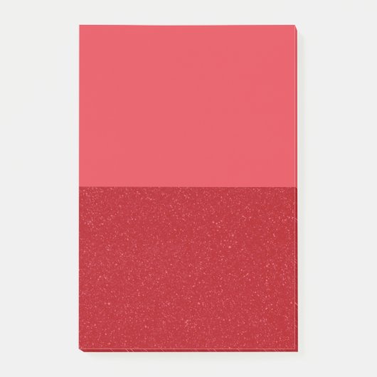 Custom Tomato Red Split Sticky Post-It Notes ポストイット (正面)