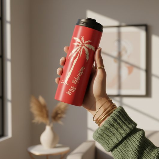 Custom Travel Couple Tumbler for Wedding Gift タンブラー