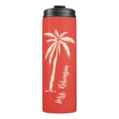 Custom Travel Couple Tumbler for Wedding Gift タンブラー (正面)