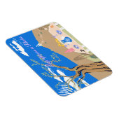 Custom Travel Greek afternoon olive tree scenery  マグネット (右側)