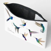 Custom Tropical Hummingbirds  アクセサリーポーチ (見開き)