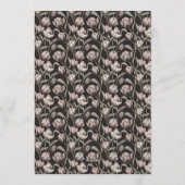 Custom Tulip Themed 5Th Birthday 招待状 (裏面)