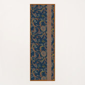 CUSTOM Tumeric + Ginger Swirl Motif Yoga Mat ヨガマット (正面)