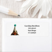 Custom turtle party place settings ラベル (インサイチュ)