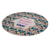 Custom turtle pattern  カッティングボード (角)