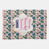 Custom turtle pattern  キッチンタオル (横)