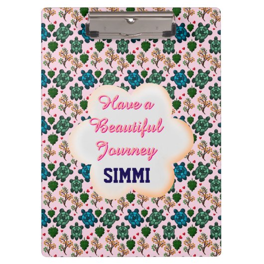 Custom turtle pattern  クリップボード (正面)