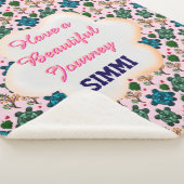 Custom turtle pattern  シェルパブランケット (3/4)