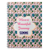 Custom turtle pattern  ノートブック (正面)