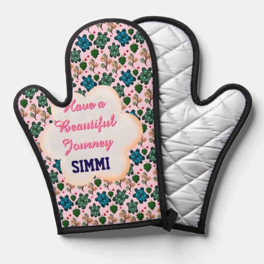 Custom turtle pattern  鍋つかみ (正面/裏面)