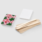 Custom turtle pattern  wrapping paper ハンドファン (組立なし)