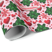 Custom turtle pattern  wrapping paper ラッピングペーパー (ロールコーナー)