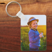 Custom Two Photo キーホルダー (正面)