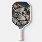 CUSTOM TWO PHOTO PET CAT PICKLEBALL PADDLE ピックルボールラケット (裏面)