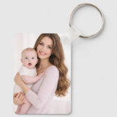 Custom Two-Sided Photo Aluminium キーホルダー (裏面)