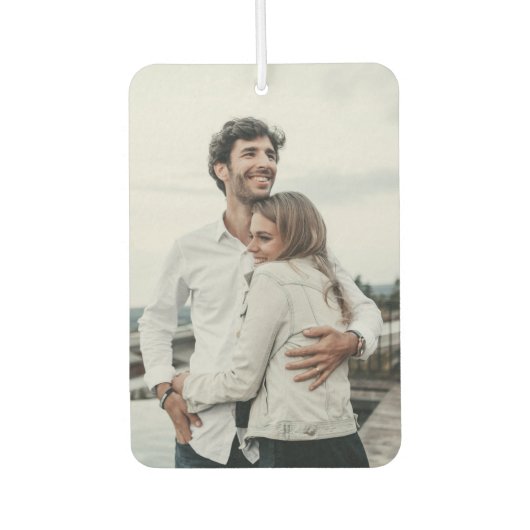 Custom Two-Sided Photo Car Air Freshener カーエアーフレッシュナー (正面)