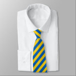 Custom Ukraine Plain Flag ネクタイ<br><div class="desc">Ukraine Flag Professional and Elegant Office neck tie featuring a classic Blue and Yellow Striped pattern background, double-sided print. This tie template features a simple blue and yellow pattern design of the Ukrainian flag. Create your own personalized gifts with this easily to use Ukraine Tie template custom product, make your...</div>