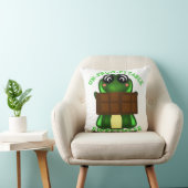 Custom Un-frog-ettable Sweetness Frog Gift T-Shirt クッション (椅子)