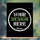 custom, unique, sleek & minimalist アクリルサイン (ニュートラル)