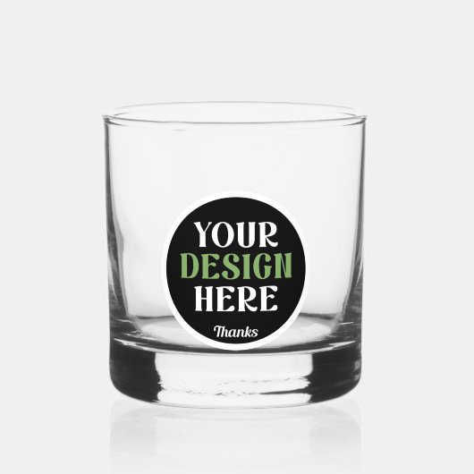 custom, unique, sleek & minimalist ウイスキーグラス (正面)