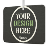 custom, unique, sleek & minimalist カーエアーフレッシュナー (左)