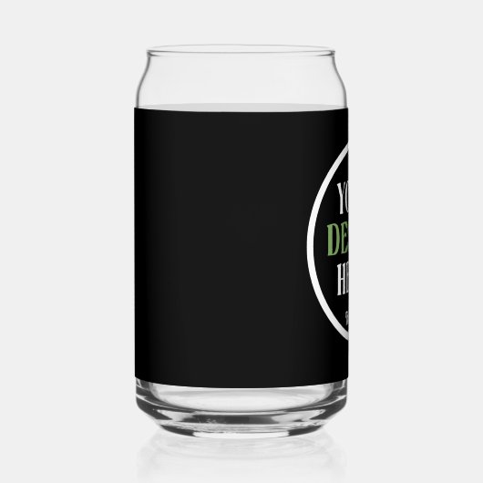 custom, unique, sleek & minimalist ガラス缶 (右)