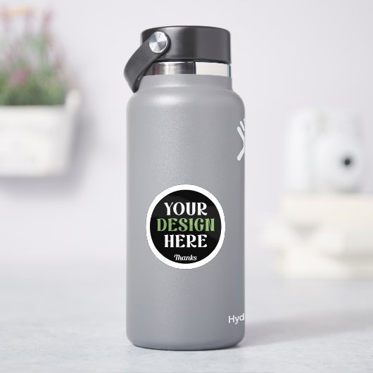 custom, unique, sleek & minimalist シール (HydroFlask)