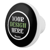 custom, unique, sleek & minimalist セラミックノブ (右)