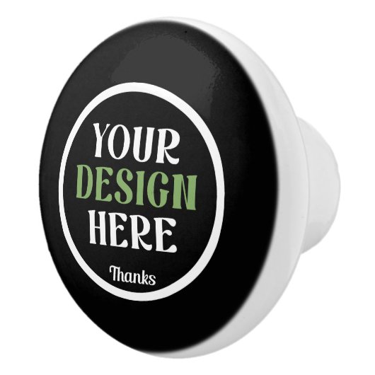 custom, unique, sleek & minimalist セラミックノブ (右)