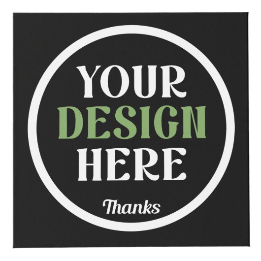 custom, unique, sleek & minimalist フォトキューブ (正面)