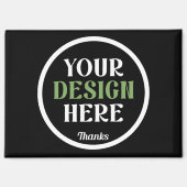 custom, unique, sleek & minimalist マグネット (正面)