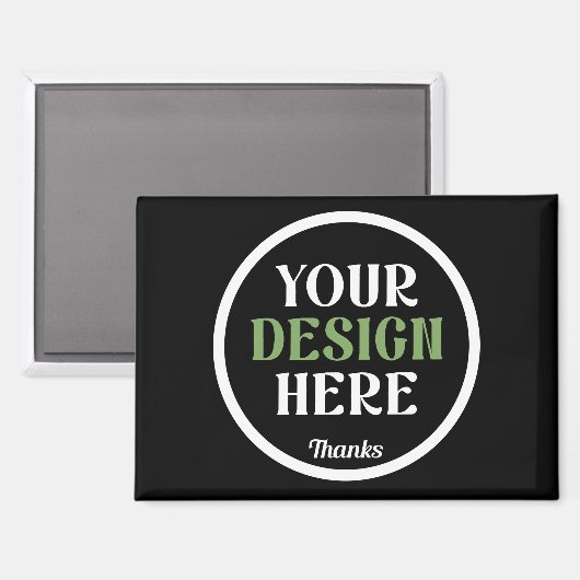 custom, unique, sleek & minimalist マグネット (正面/裏面)