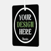 custom, unique, sleek & minimalist メタルオーナメント (正面左)