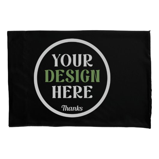 custom, unique, sleek & minimalist 枕カバー (正面)