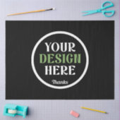 custom, unique, sleek & minimalist 薄葉紙 (クラフト)