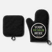 custom, unique, sleek & minimalist 鍋つかみ&鍋敷きセット (正面)