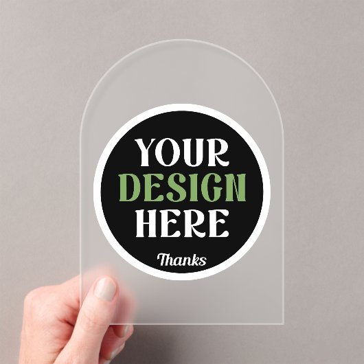 custom, unique, sleek & minimalist hershey®'s kiss アクリル招待状 (インサイチュ (ポータブル))