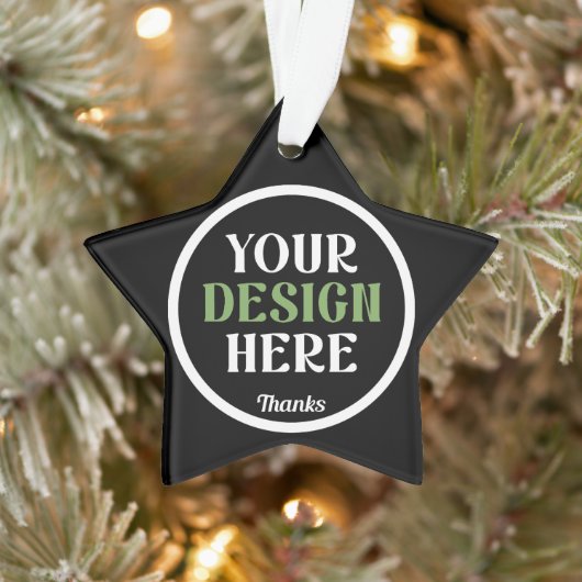 custom, unique, sleek & minimalist hershey®'s kiss オーナメント (ツリー)