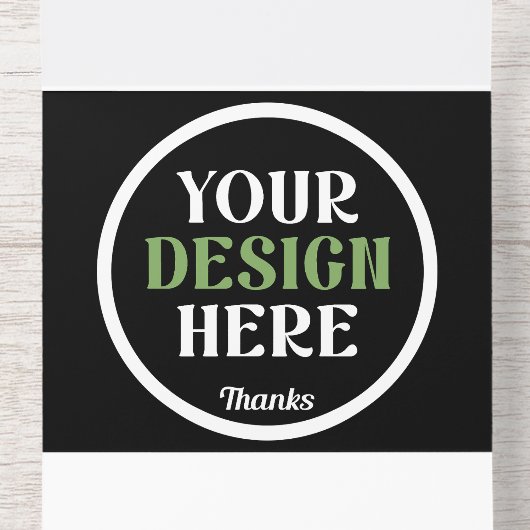 custom, unique, sleek & minimalist hershey®'s kiss オールインワン招待状 (内側中部)