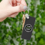 custom, unique, sleek & minimalist hershey®'s kiss キーホルダー<br><div class="desc">This design is accessible to all. Feel free to customize the logo, images, text, and colors according to your preferences. Thank you very much.</div>