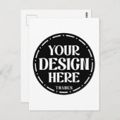 custom, unique, sleek & minimalist hershey®'s kiss ポストカード (正面/裏面)