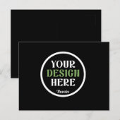 custom, unique, sleek & minimalist hershey®'s kiss ポストカード (正面/裏面)