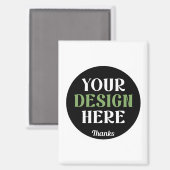 custom, unique, sleek & minimalist hershey®'s kiss マグネット (正面/裏面)