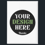 custom, unique, sleek & minimalist hershey®'s kiss マグネット<br><div class="desc">This design is accessible to all. Feel free to customize the logo,  images,  text,  and colors according to your preferences. Thank you very much.</div>