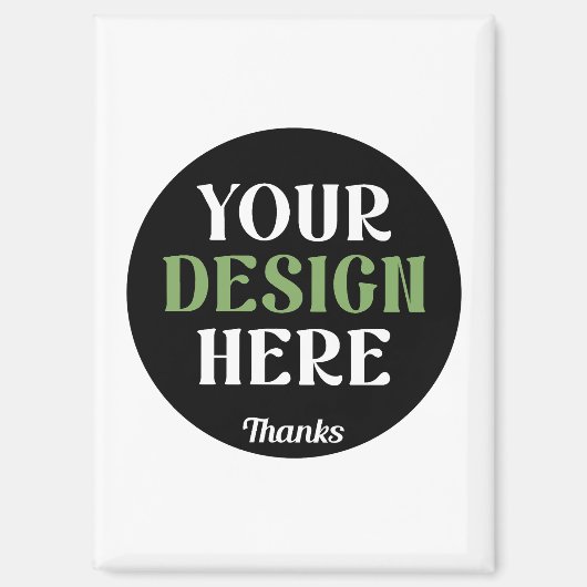 custom, unique, sleek & minimalist hershey®'s kiss マグネット (正面)