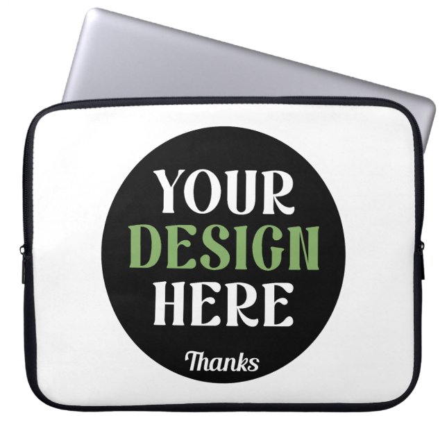 custom, unique, sleek & minimalist hershey®'s kiss ラップトップスリーブ (正面)