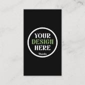 custom, unique, sleek & minimalist hershey®'s kiss 名刺 (正面)