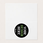 custom, unique, sleek & minimalist hershey®'s kiss 名刺 (外部フラット)