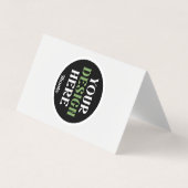 custom, unique, sleek & minimalist hershey®'s kiss 名刺 (正面)